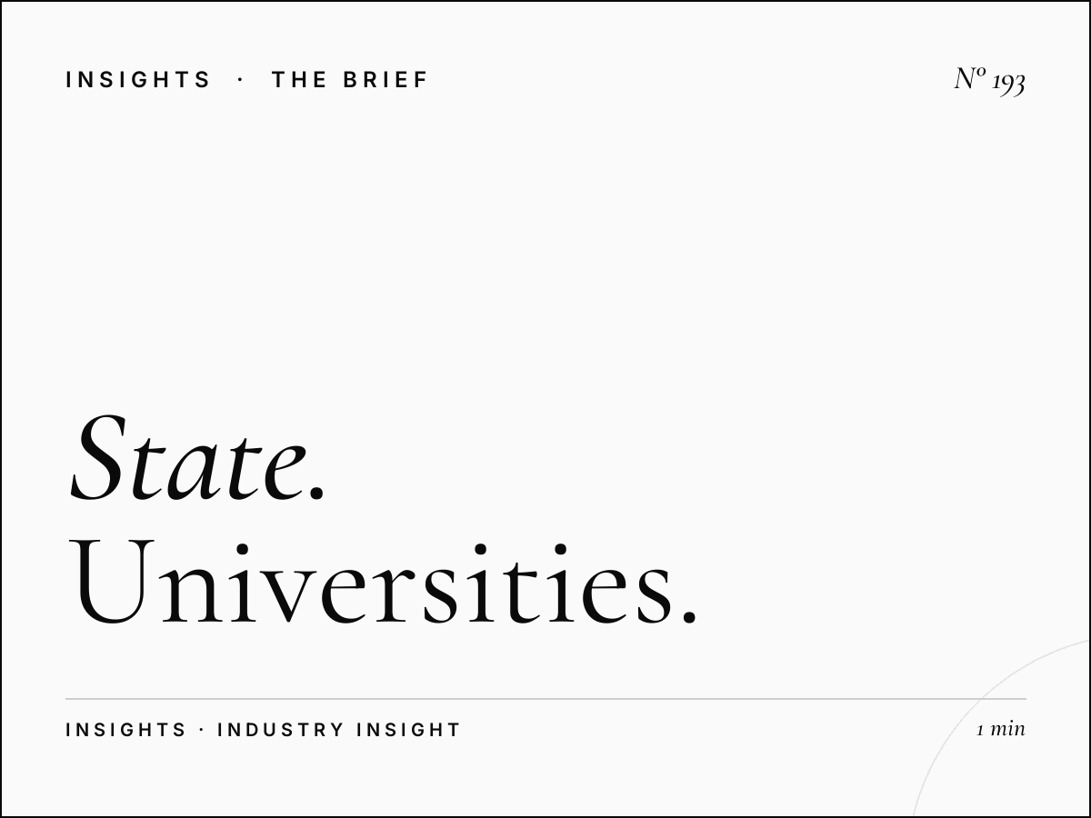 How State Universities Are Stealing Students from Private Institutions
