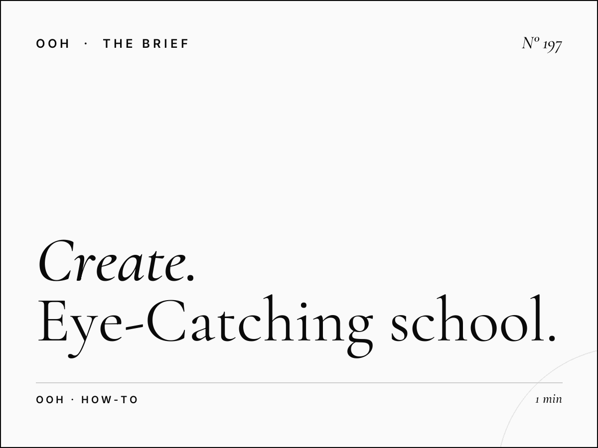 How to Create Eye-Catching School Billboards on a Tight Budget