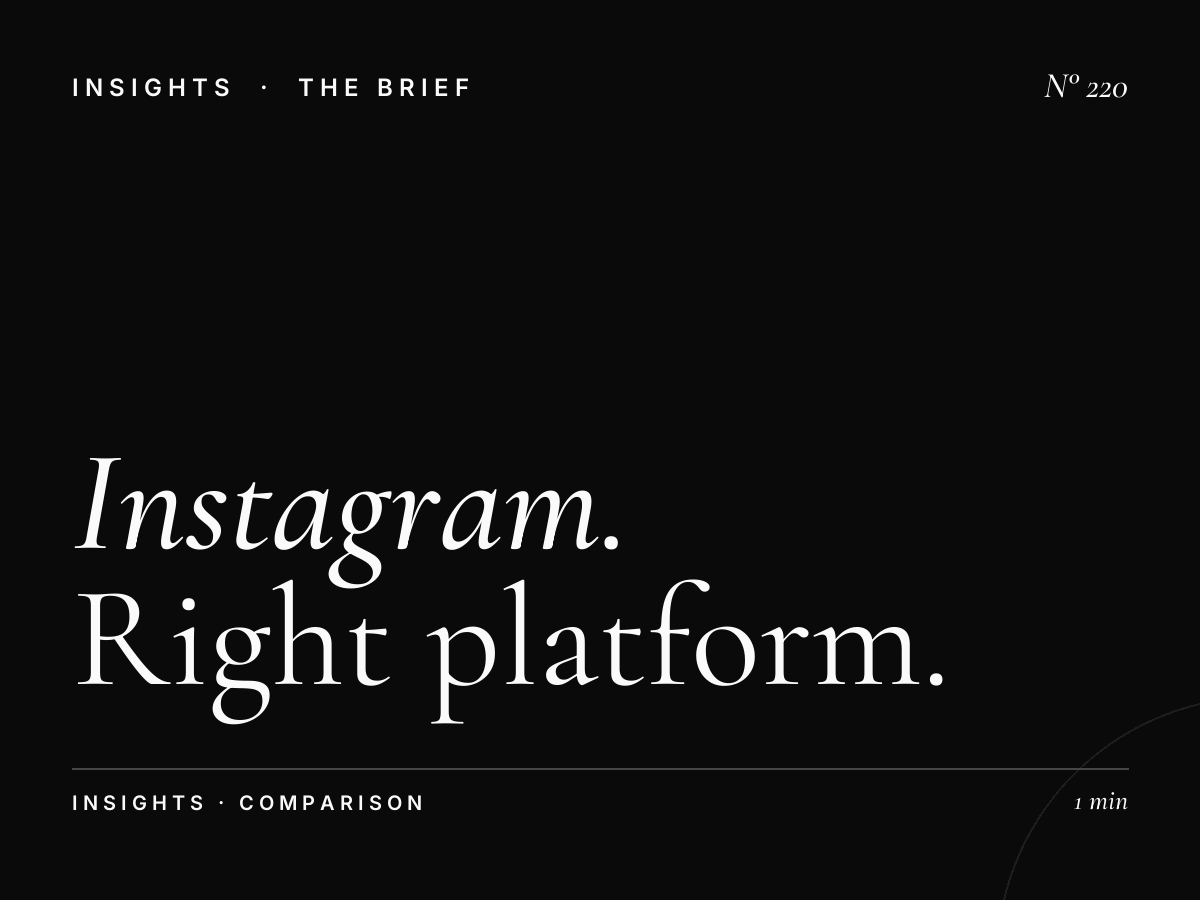 Instagram vs. LinkedIn | The Right Platform Strategy for Different University Audiences