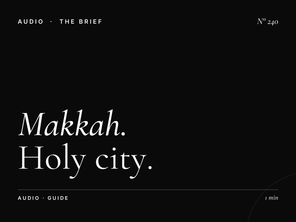 Makkah Radio | Holy City Radio Advertising Guide