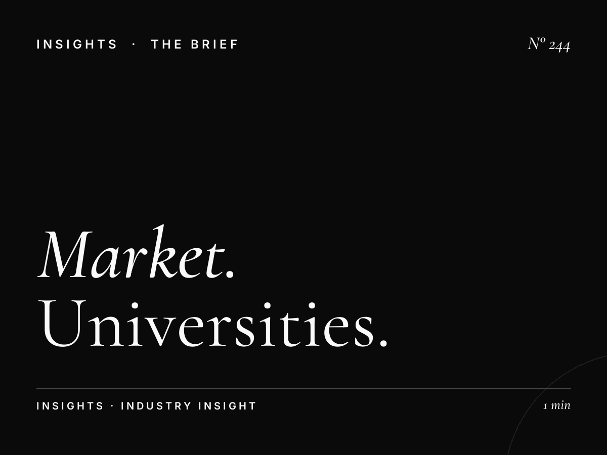 Market Disruption in Higher Education | The Universities That Are Changing the Game