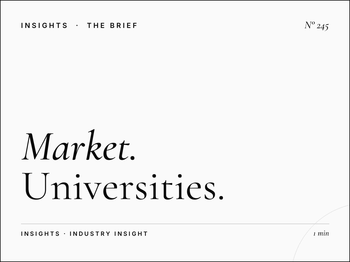 Market Share Wars | The Universities That Are Winning the Enrollment Battle