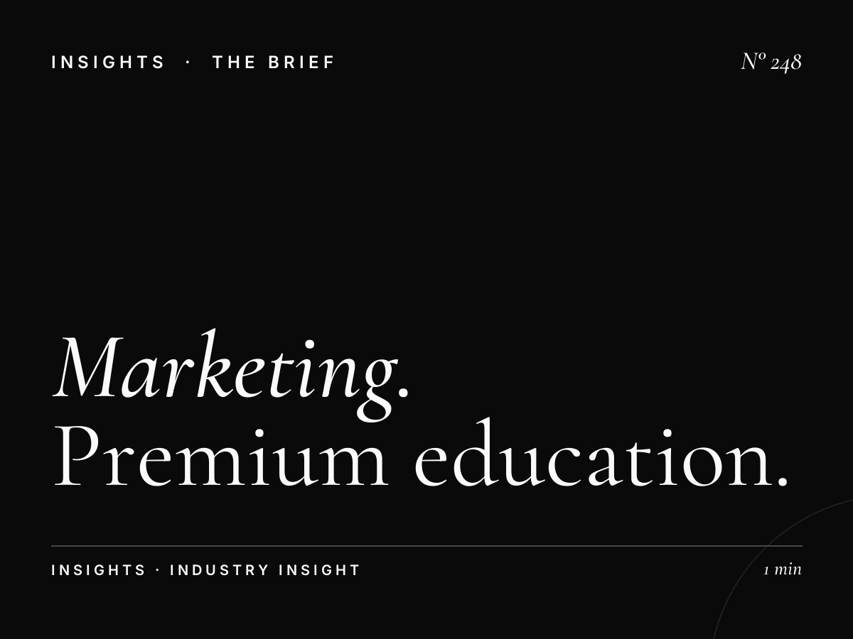 Marketing Premium Education in Oil-Rich Gulf States