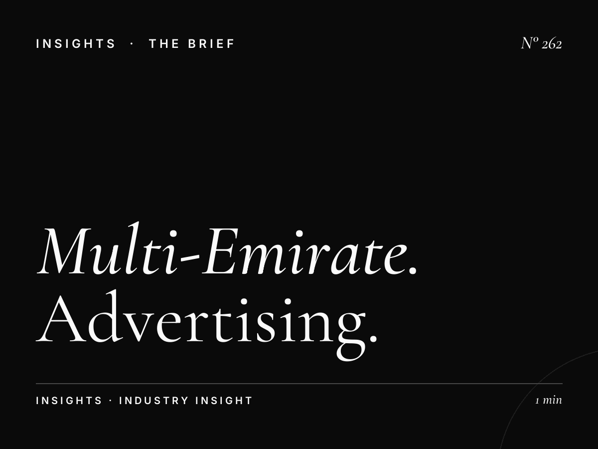 Multi-Emirate Campaigns | Advertising Across All Seven Emirates