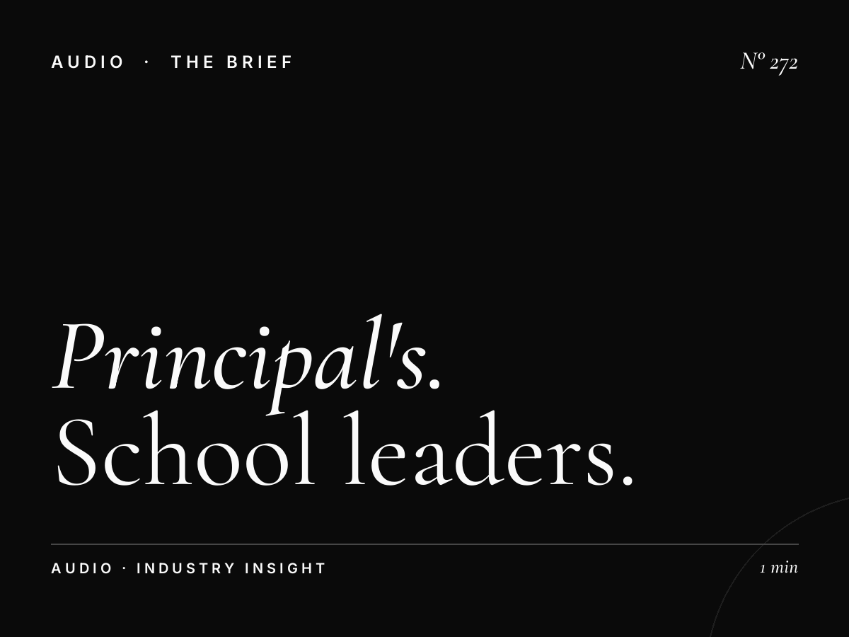 Principal's Message | How School Leaders Can Connect Through Radio