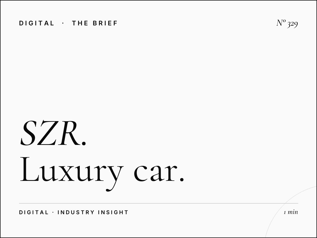 SZR LED Unipole - Infinity Showroom: Luxury Car District Digital Advertising