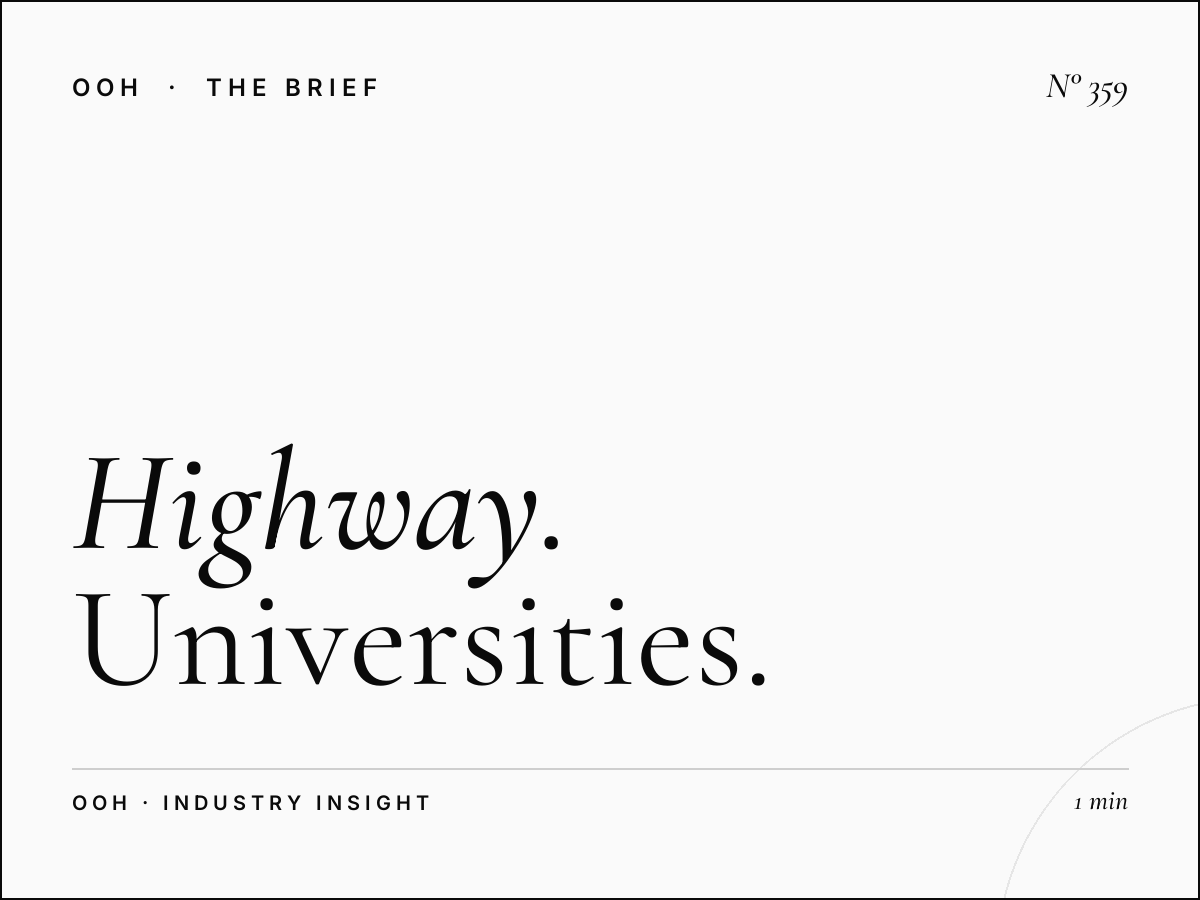 The Highway to Higher Education | How Universities Are Using Interstate Billboards to Recruit Students