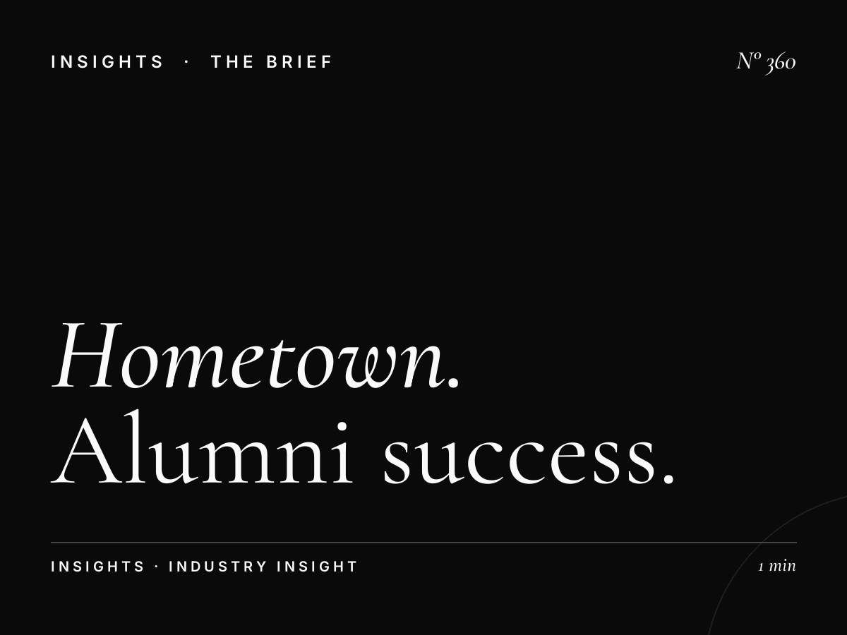 The Hometown Hero Strategy | Alumni Success Stories That Drive Local Enrollment