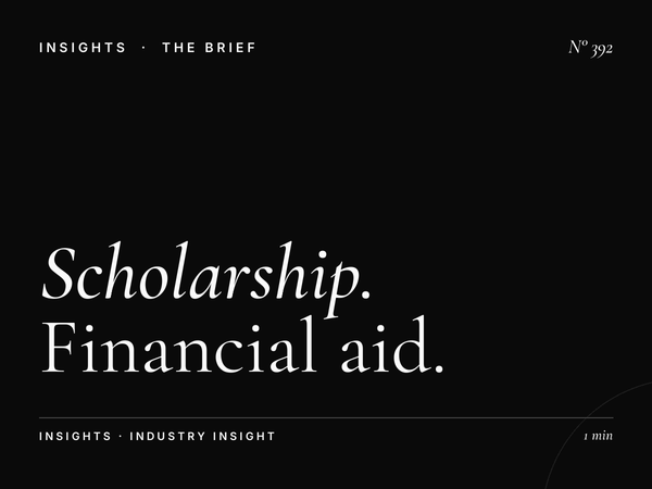 The Scholarship Strategy | How Financial Aid Messaging Drives International Applications