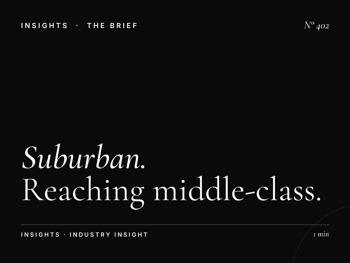 The Suburban Strategy | Reaching Middle-Class Families in University Marketing