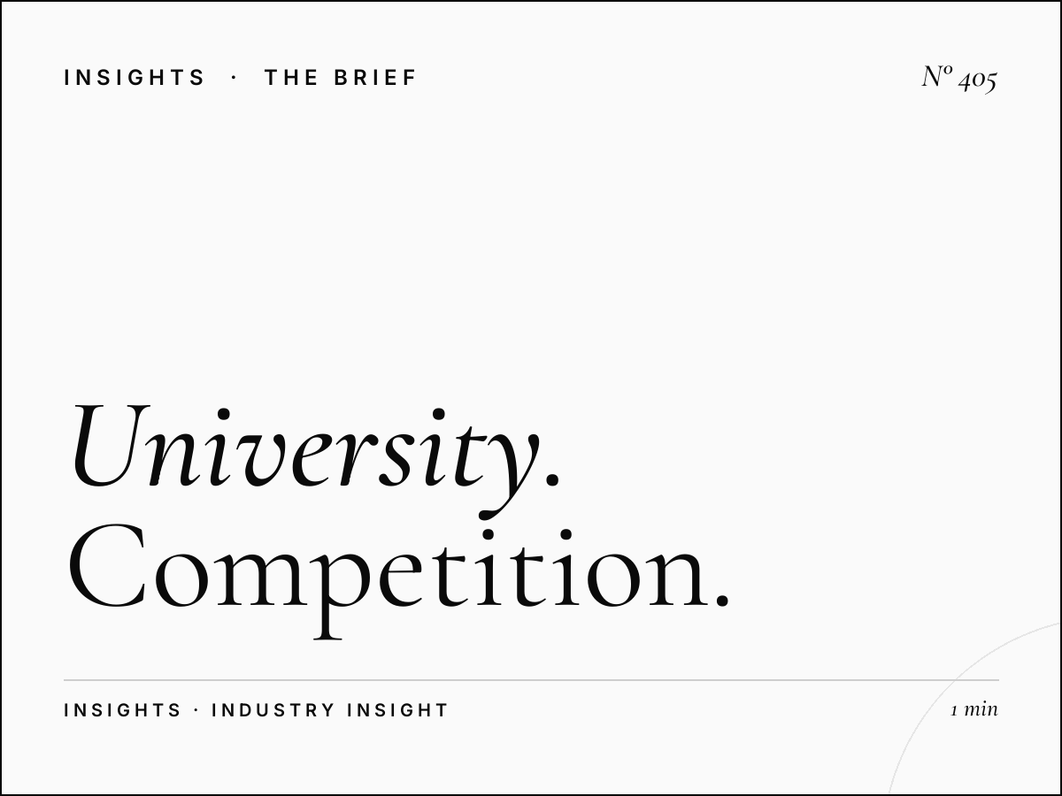 The University Arms Race | How Competition Is Reshaping Higher Education Marketing