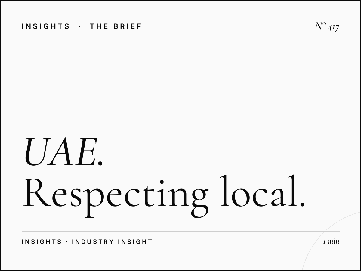 UAE Cultural Advertising | Respecting Local Customs in Media