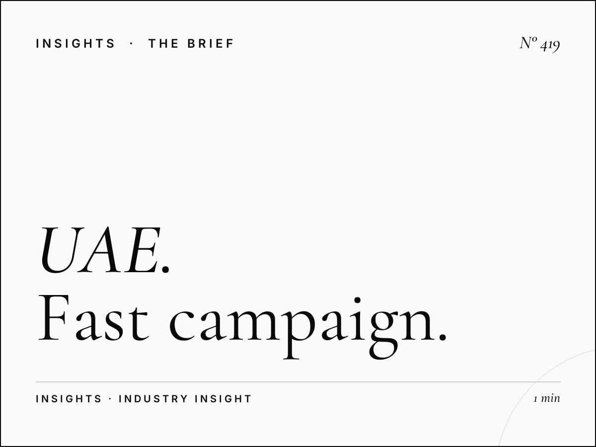 UAE Emergency Advertising | Fast Campaign Launch Strategies