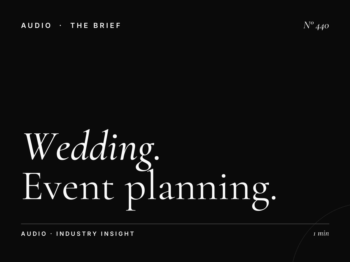 Wedding Industry UAE | Event Planning Radio Advertising