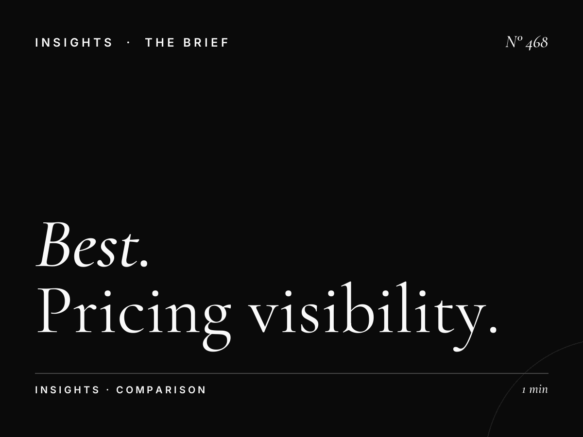 Best Transparent Media Platforms | Pricing Visibility Comparison