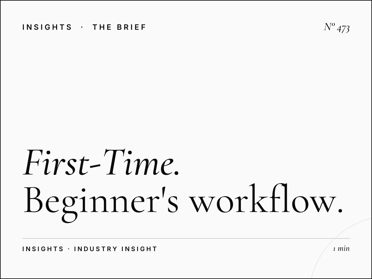 First-Time Media Buying Step by Step | Beginner's Workflow