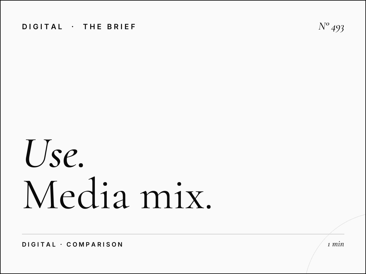 When to Use Radio vs Digital Advertising | Media Mix Guide