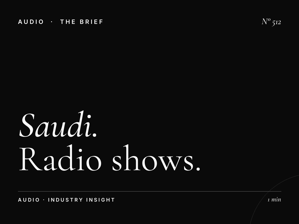 20 Saudi Radio Shows Perfect for Brand Partnerships