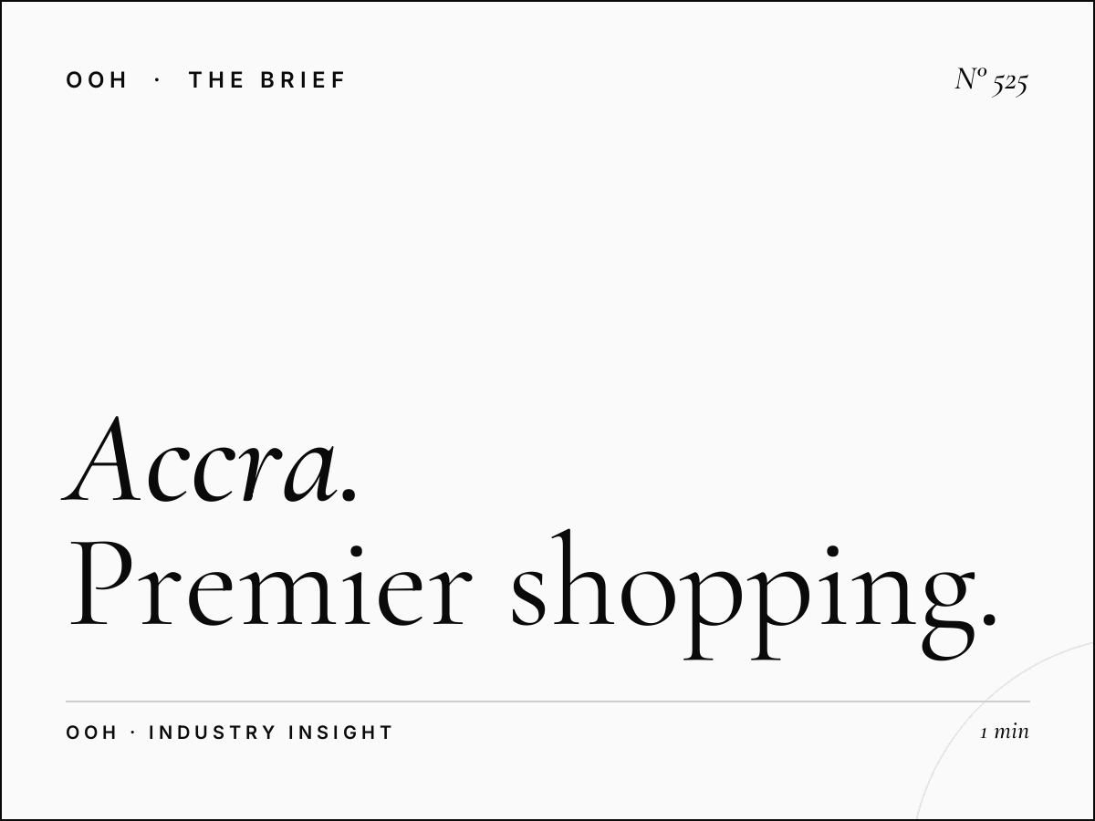 Accra Mall | Premier Shopping Center Advertising Ghana