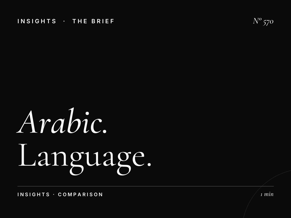 Arabic vs English Qatar | Language