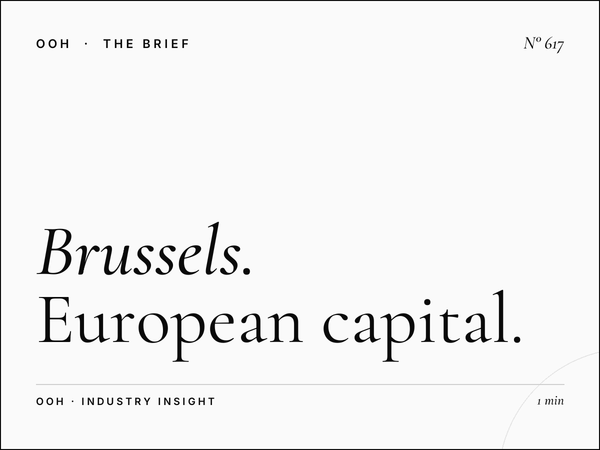 Brussels Airport | European Capital Terminal Advertising