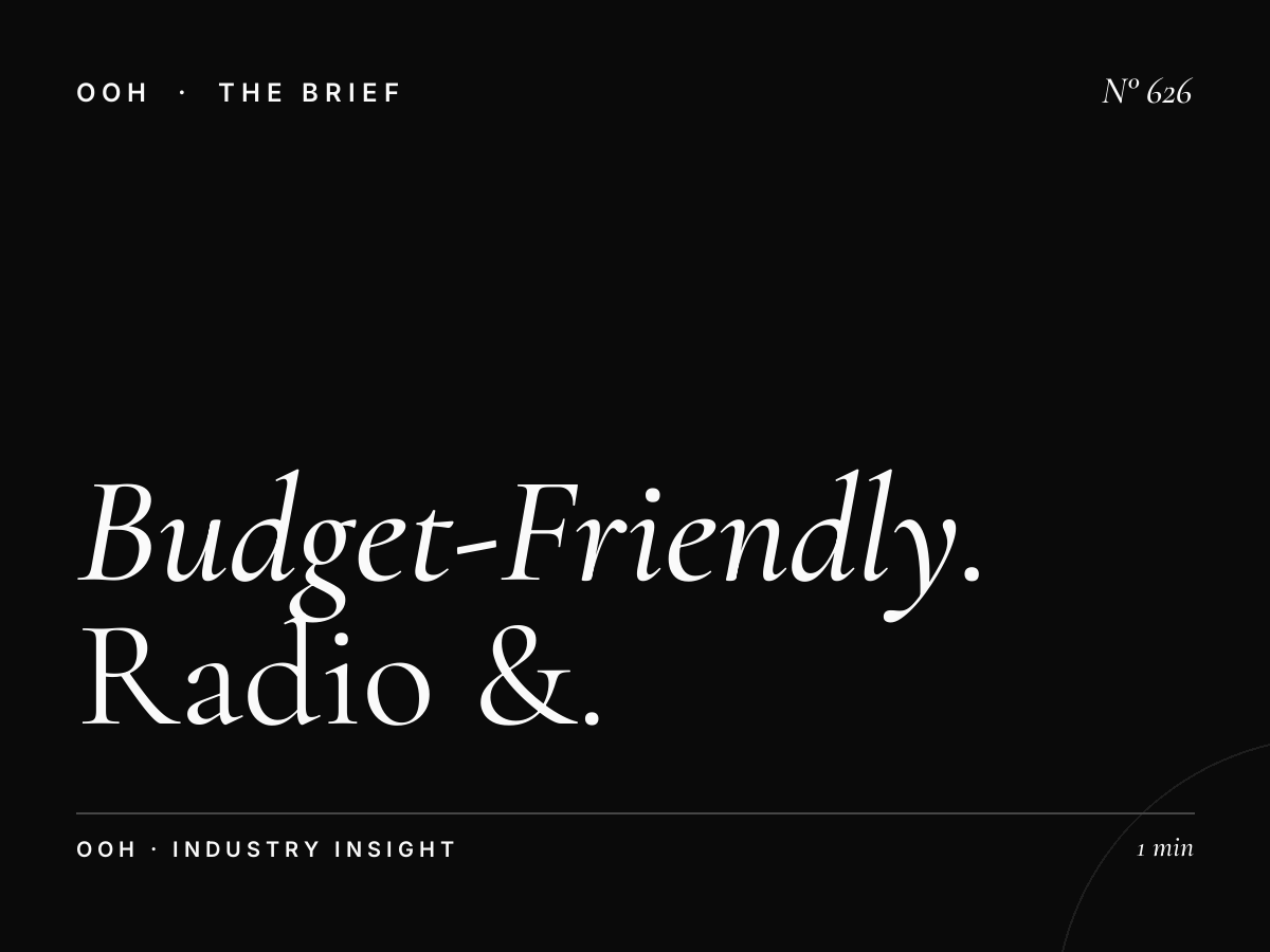 Budget-Friendly Media Packages | Radio & OOH Combinations