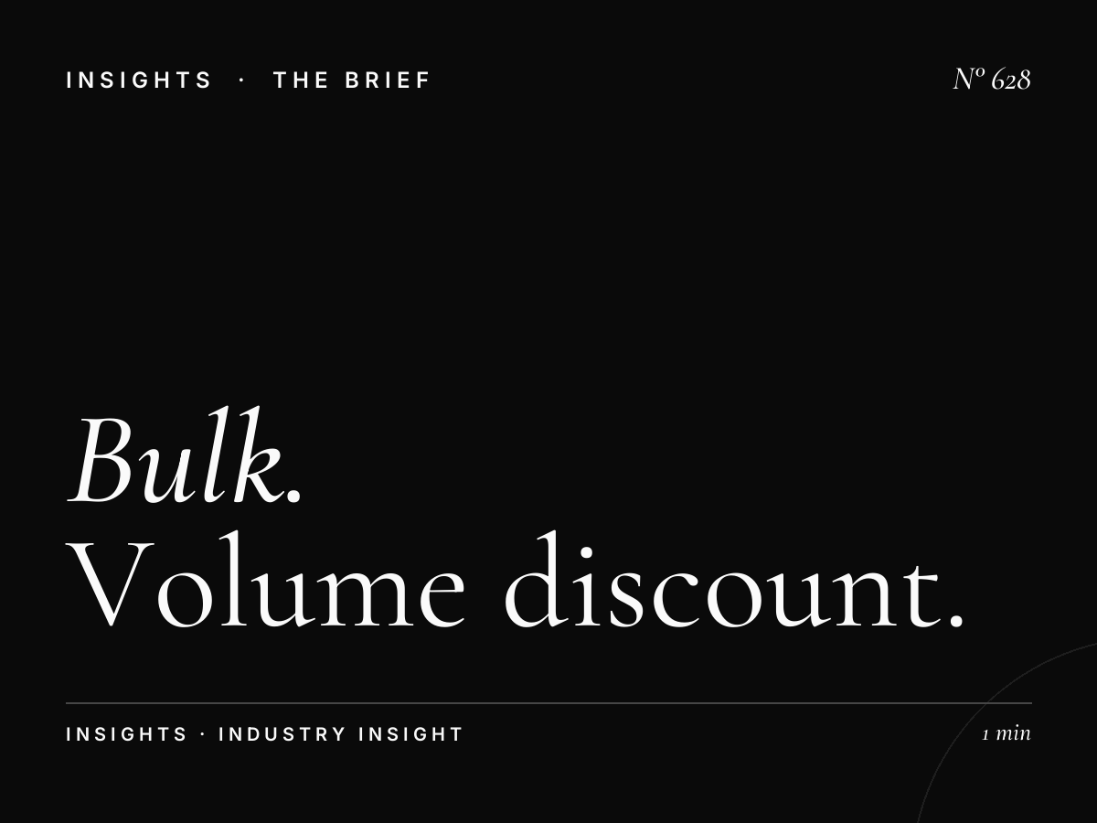 Bulk Media Buying | Volume Discount Opportunities