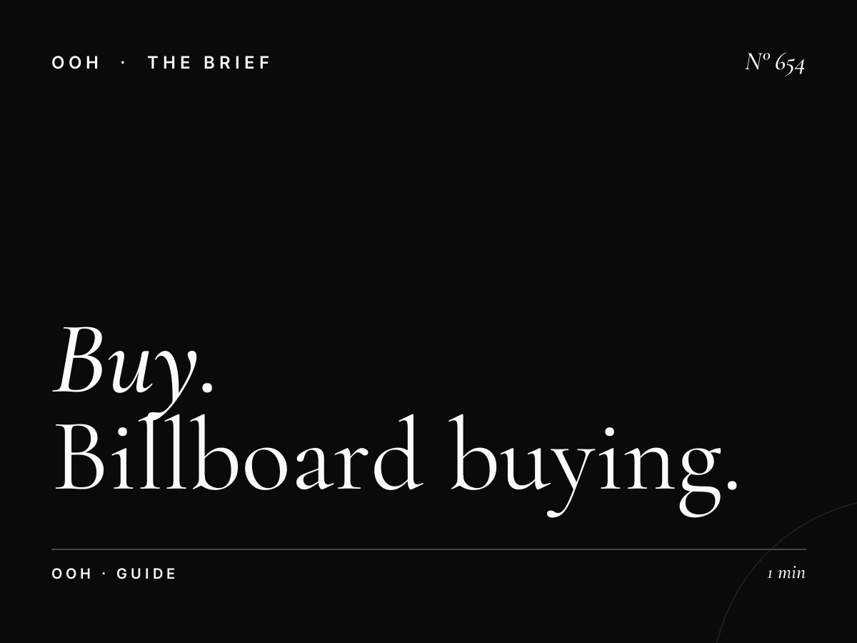 Buy Out-of-Home Advertising UK | Complete Billboard Buying Guide