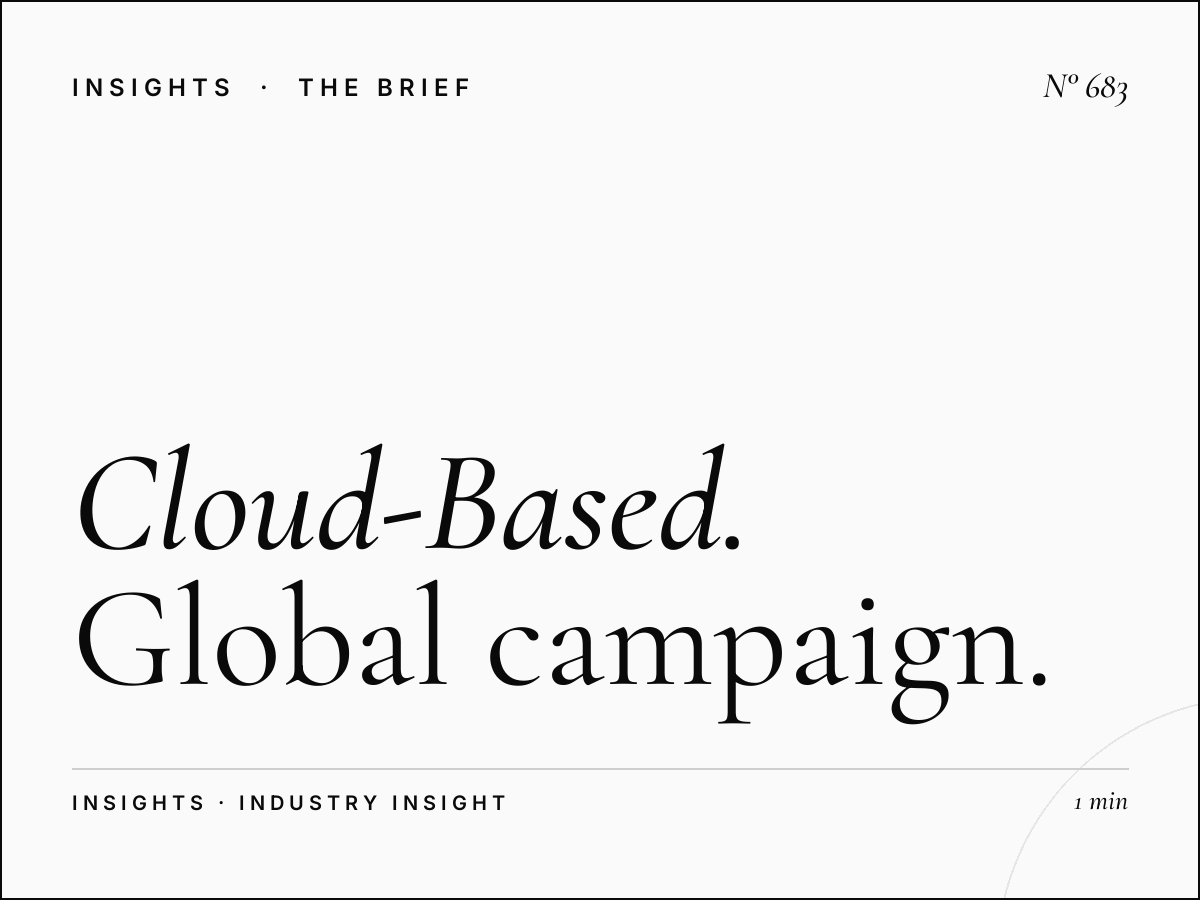 Cloud-Based Media Buying Platform | Global Campaign Control