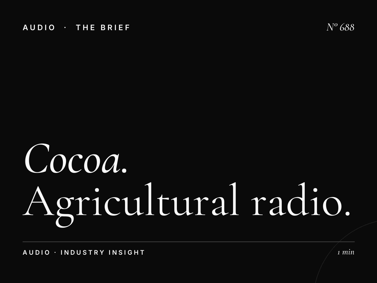 Cocoa Industry Ghana | Agricultural Radio Advertising