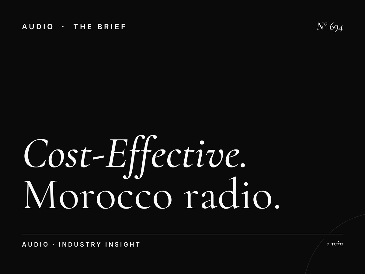 Cost-Effective Morocco Radio Advertising Opportunities