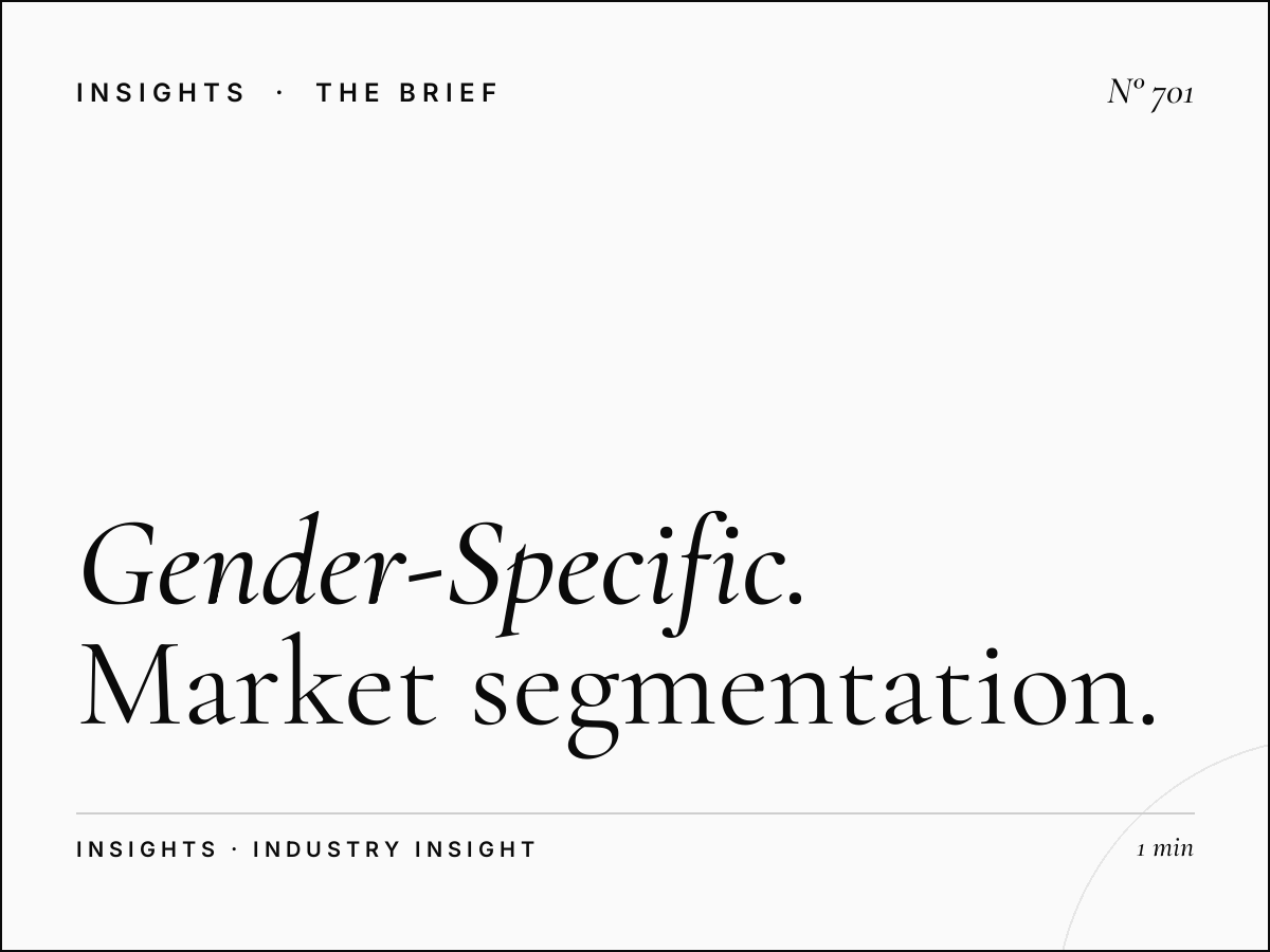 Gender-Specific Saudi Advertising | Market Segmentation