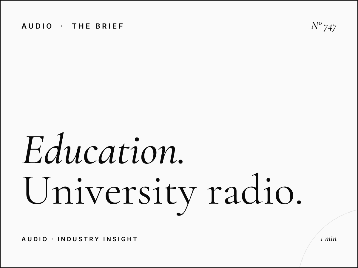 Education Saudi | University Radio Advertising Campaigns