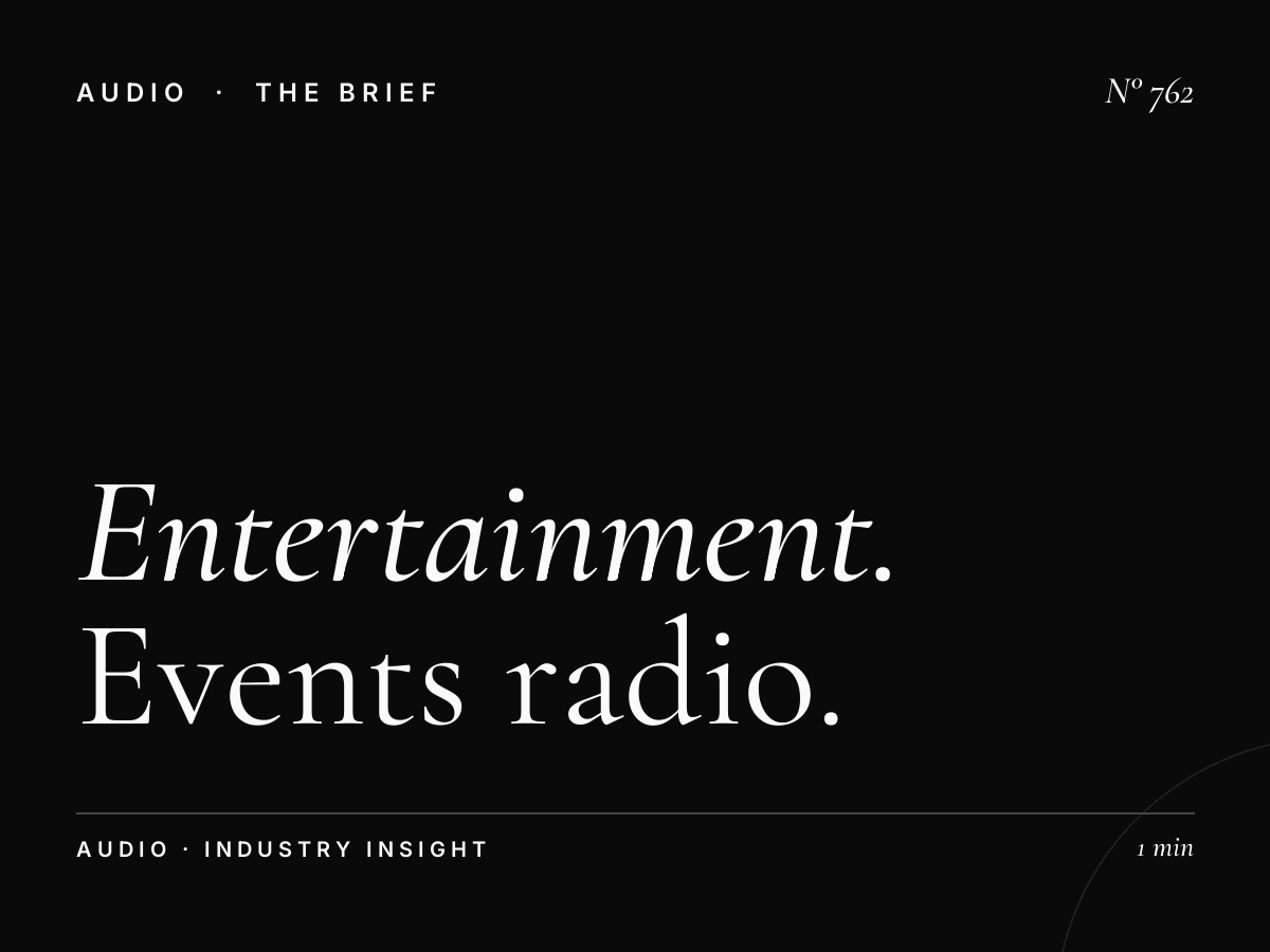 Entertainment SA | Events Radio Advertising