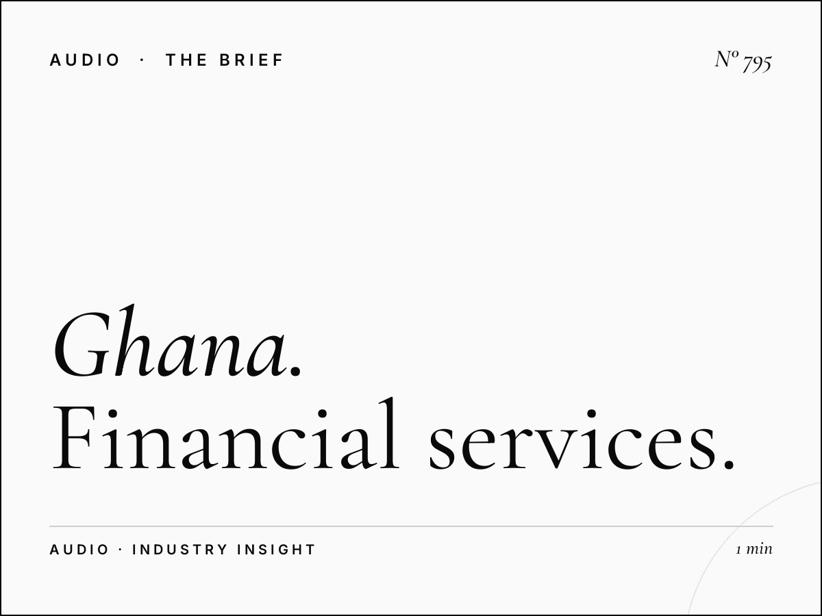 Ghana Banking | Financial Services Radio Marketing