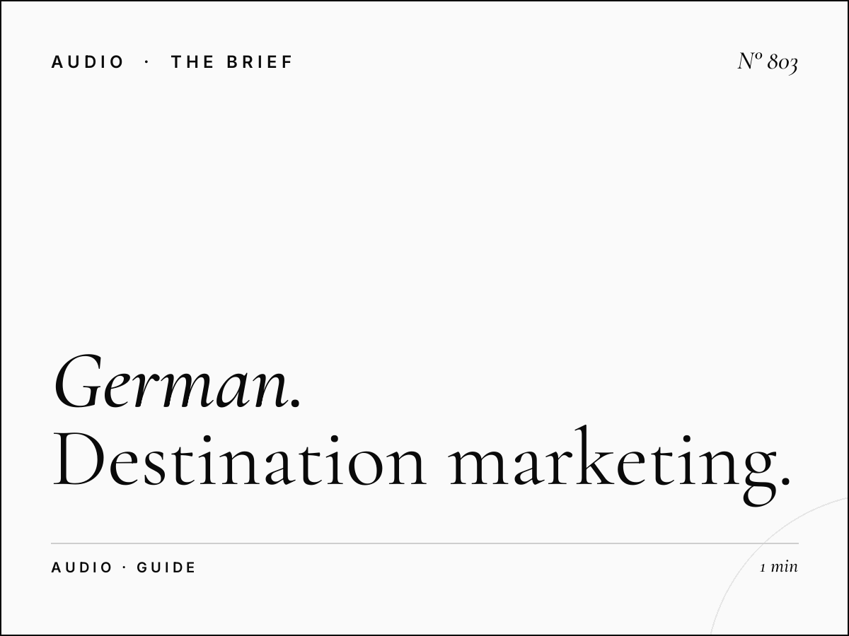 German Tourism Radio | Destination Marketing Guide