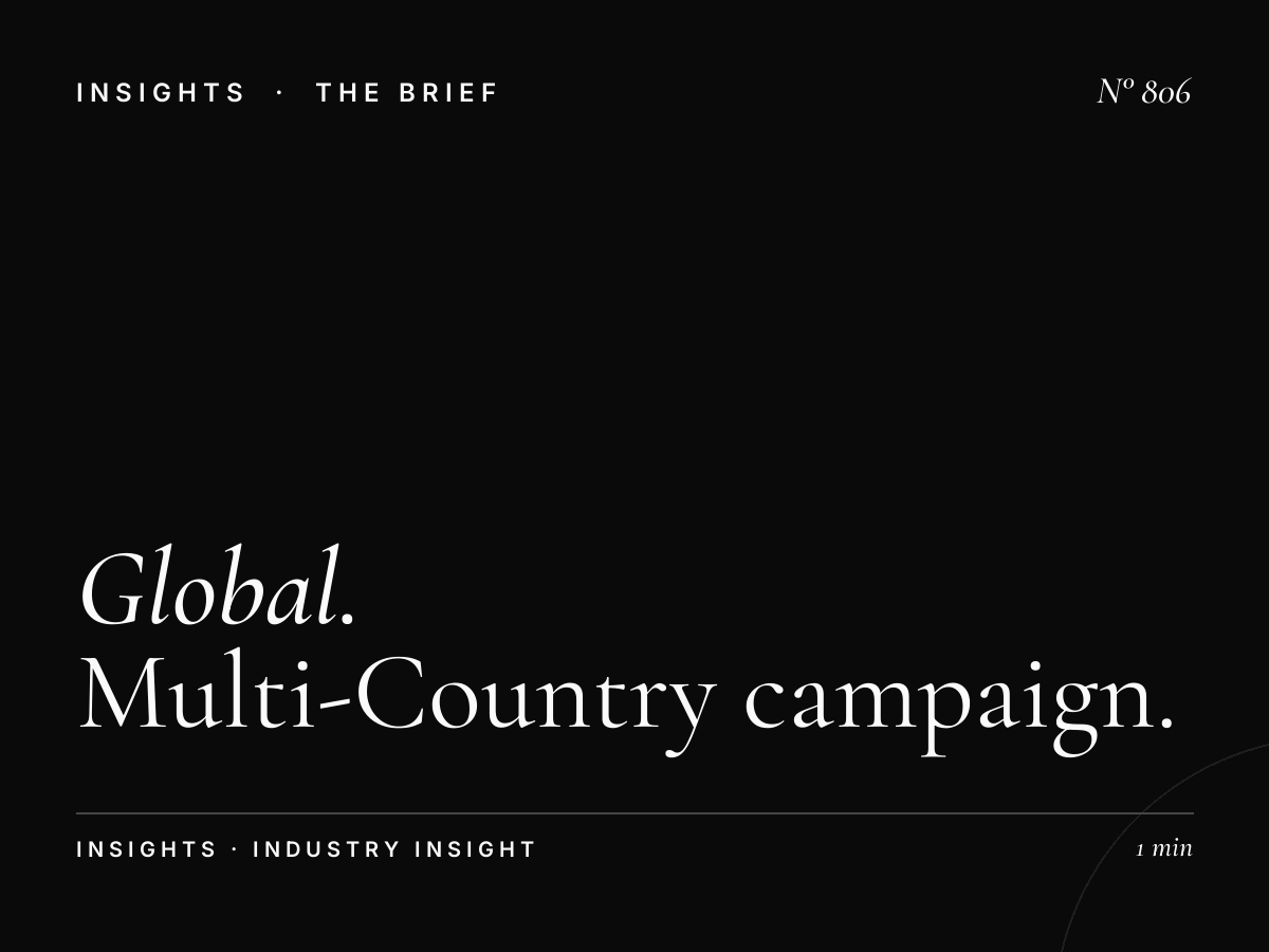 Global Media Booking Platform | Multi-Country Campaign Management