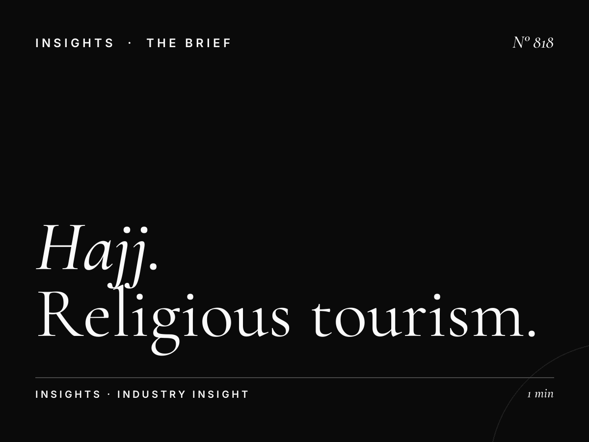 Hajj Season Advertising | Religious Tourism Marketing Saudi Arabia