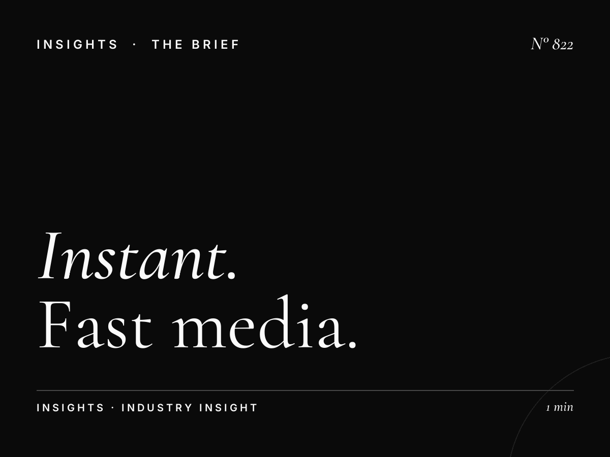 Instant Quote & Booking | Fast Media Buying Platform