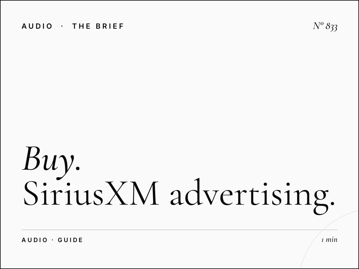 How to Buy Satellite Radio Ads | SiriusXM Advertising Guide