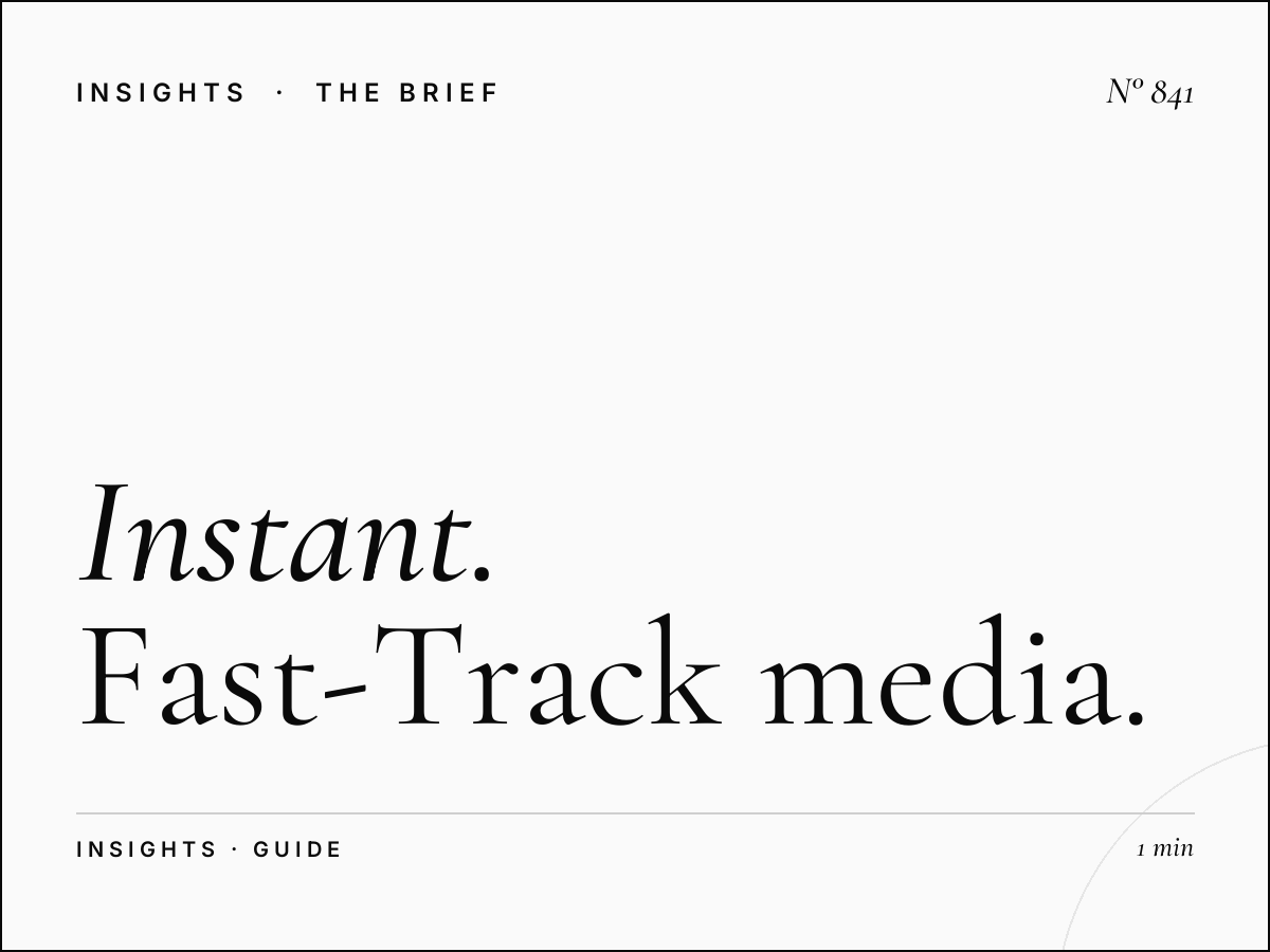 Instant Campaign Launch | Fast-Track Media Buying Guide