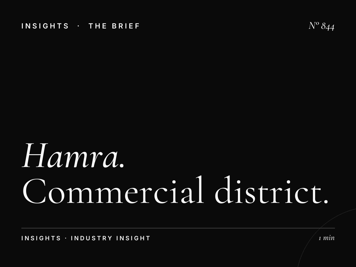 Hamra Street | Commercial District Advertising Beirut
