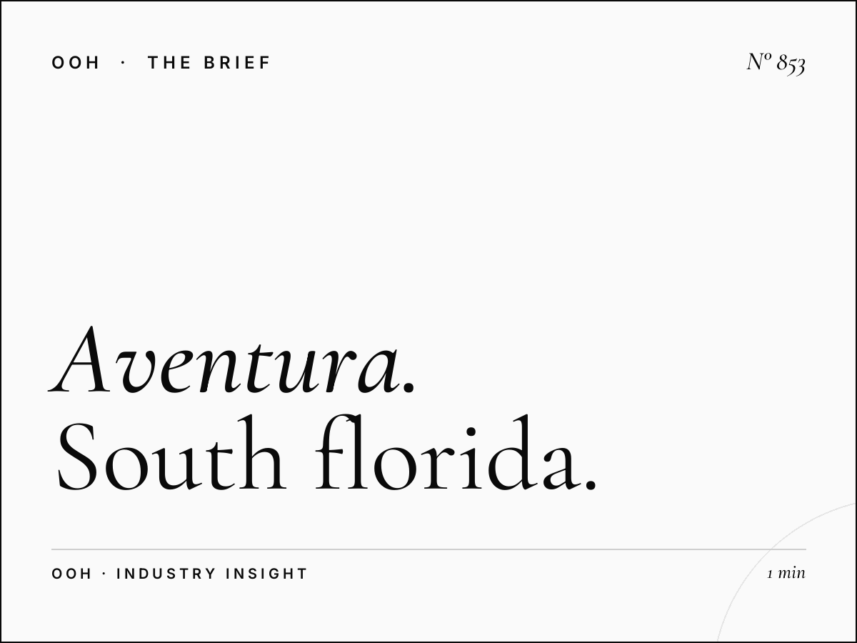 Aventura Mall Miami | South Florida Shopping Advertising That Delivers Premium Consumer