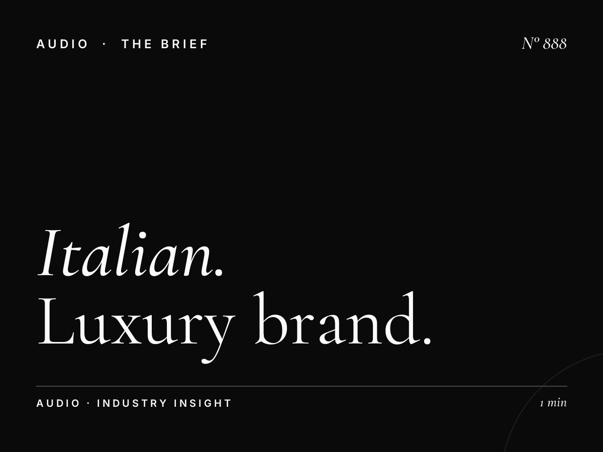 Italian Fashion Radio | Luxury Brand Marketing