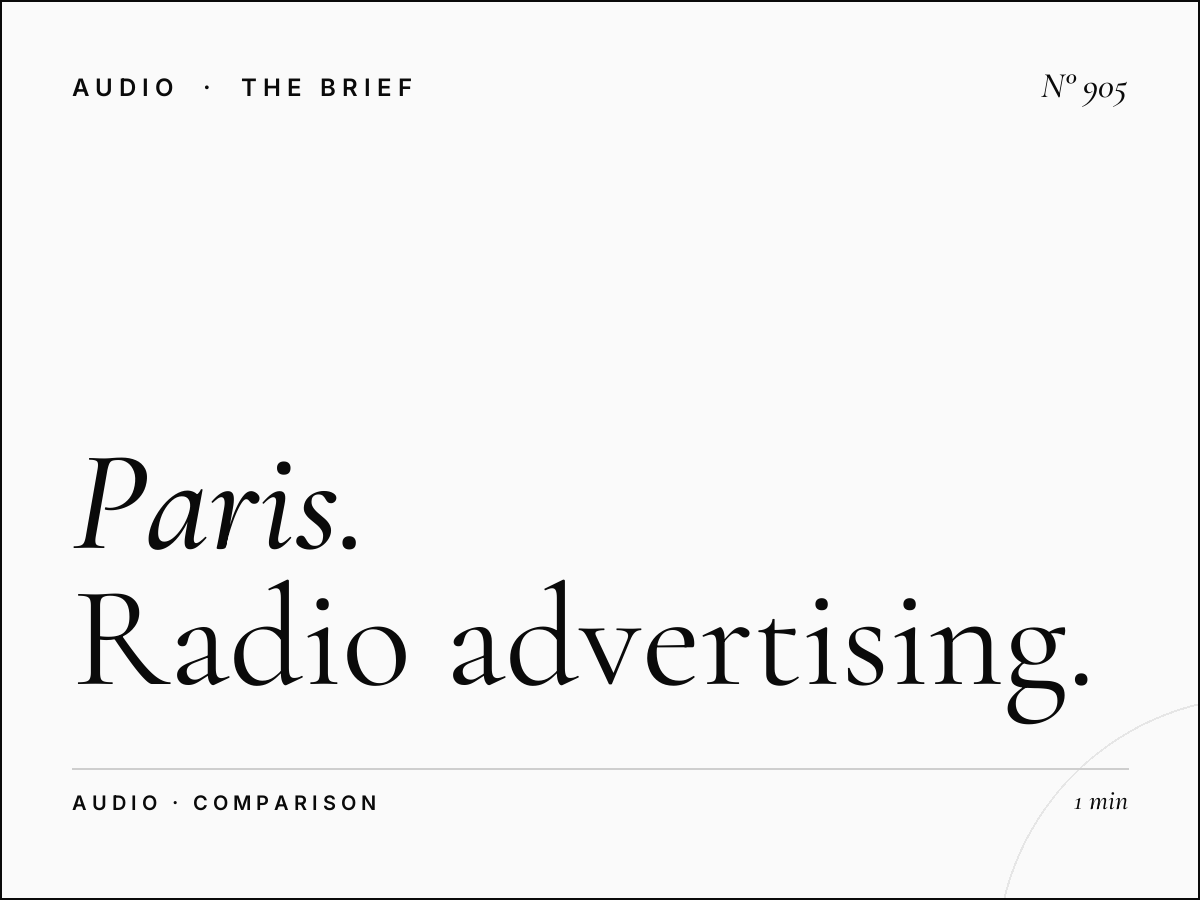 Paris vs Regional France | Radio Advertising Strategy