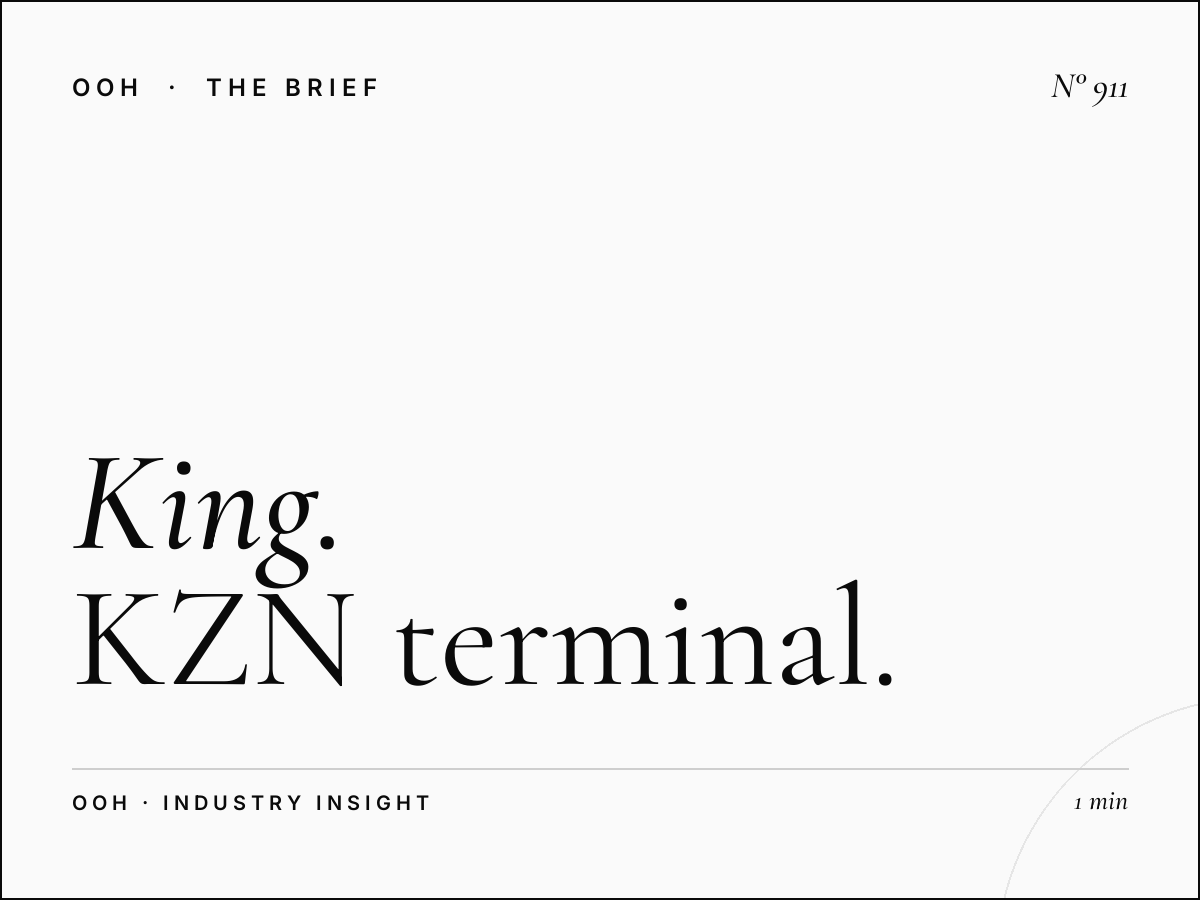 King Shaka Airport Durban | KZN Terminal Advertising