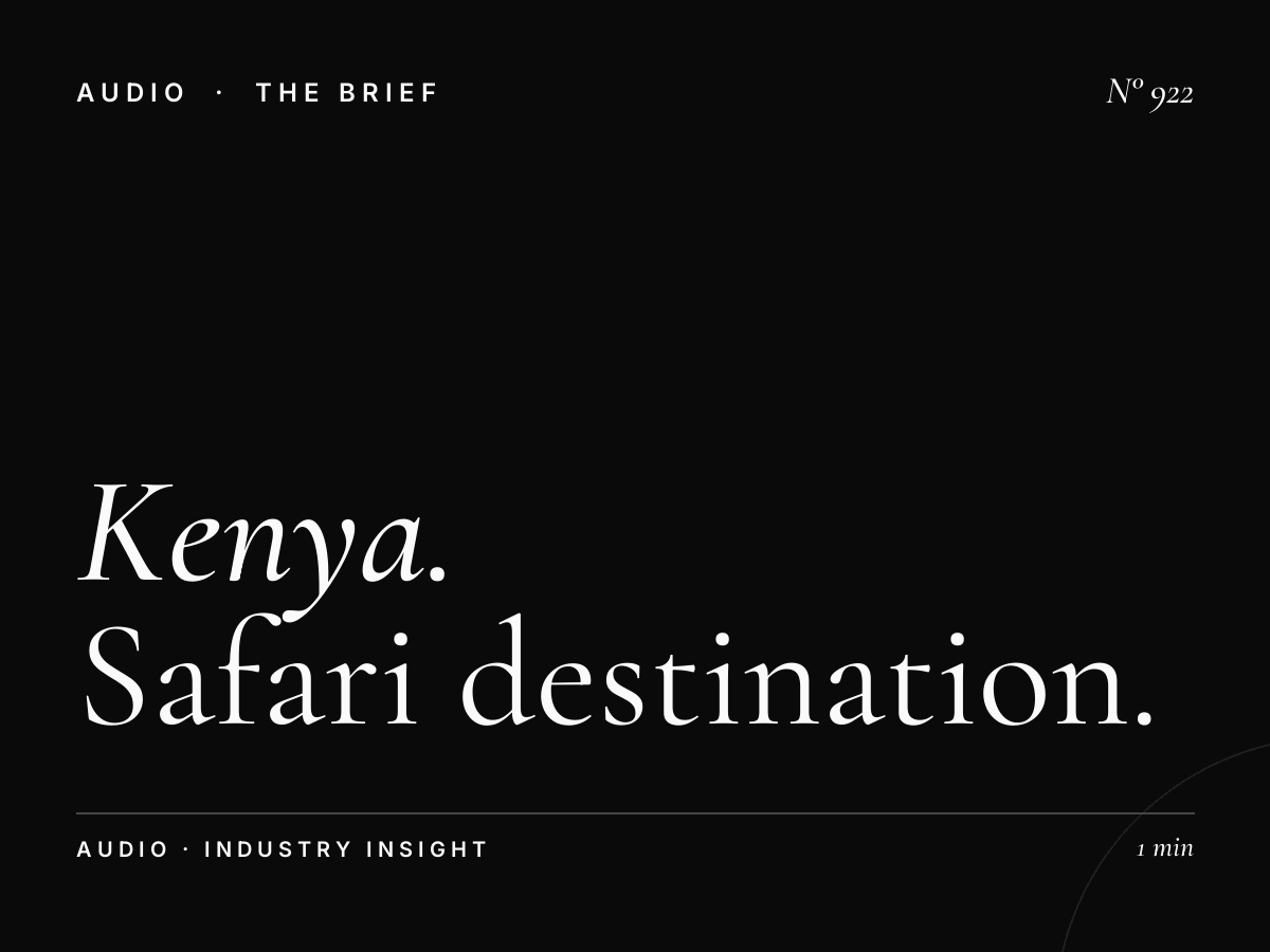 Kenya Tourism | Safari Destination Radio Advertising