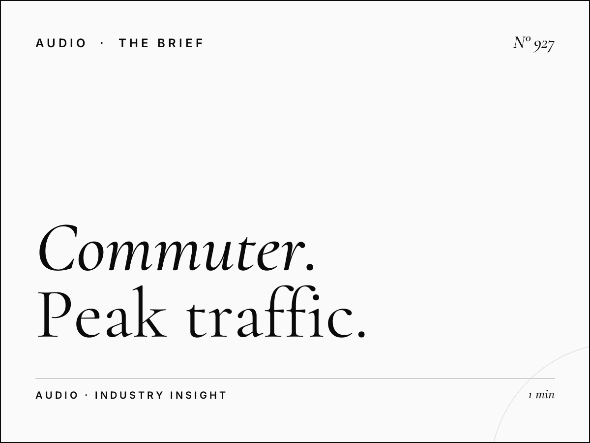 Commuter Radio Advertising Dubai FM | Peak Traffic Hour Sponsorship
