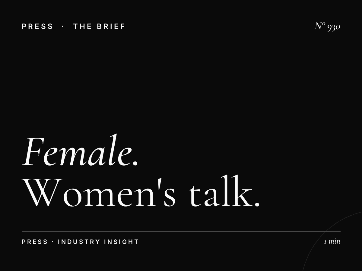Female Audience Dubai FM | Women's Talk Magazine Sponsorship