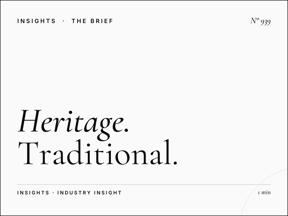 Heritage Sports Package | Complete Traditional